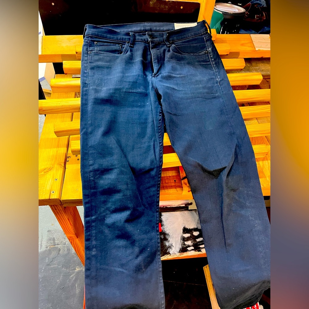 Rag & Bone Navy Blue Slim Jeans Modern Fit